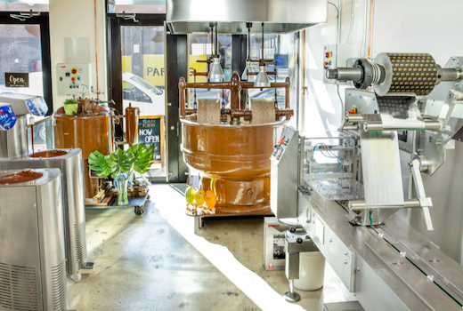 Inside Chocolate Factory