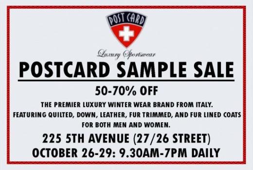 postcard coats sale