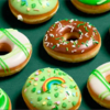 Krispy Kreme Free Green Doughnut